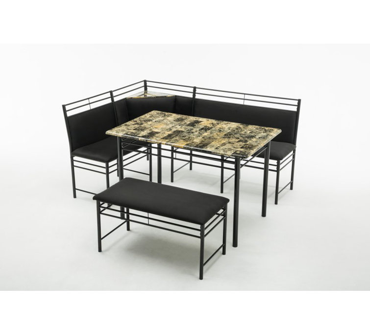Tyrell 3 Piece Breakfast Nook Dining Set